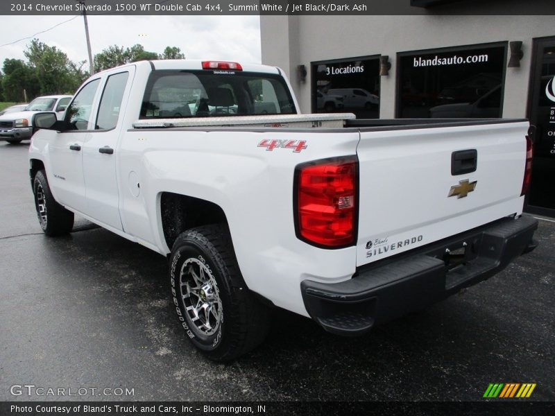 Summit White / Jet Black/Dark Ash 2014 Chevrolet Silverado 1500 WT Double Cab 4x4