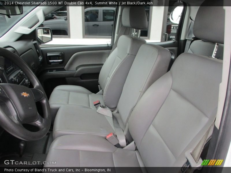 Summit White / Jet Black/Dark Ash 2014 Chevrolet Silverado 1500 WT Double Cab 4x4