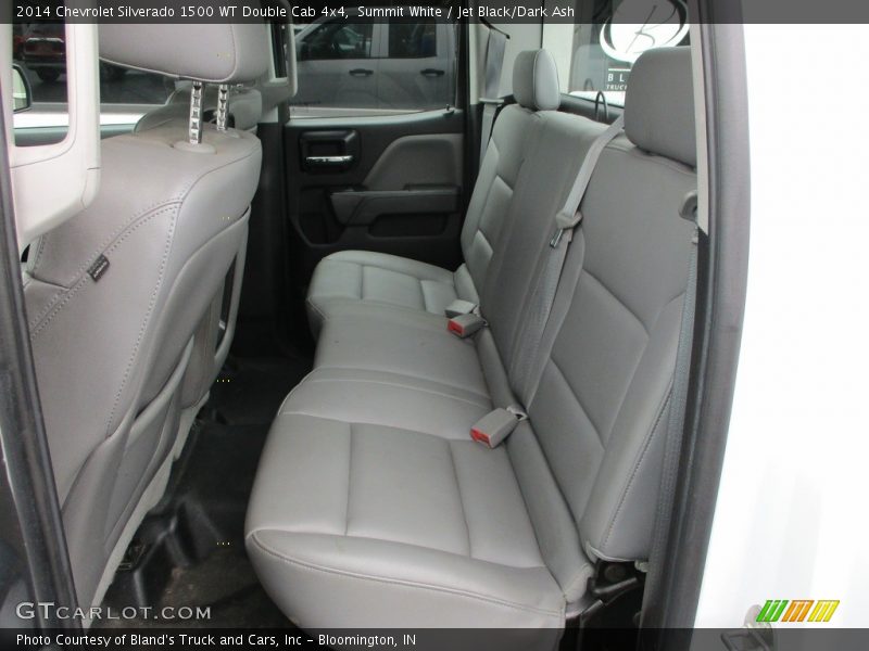 Summit White / Jet Black/Dark Ash 2014 Chevrolet Silverado 1500 WT Double Cab 4x4