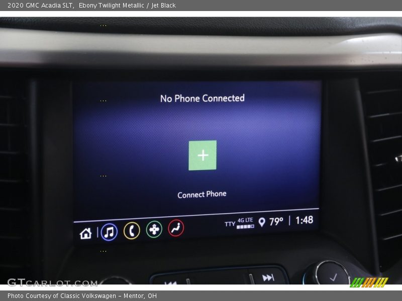 Ebony Twilight Metallic / Jet Black 2020 GMC Acadia SLT