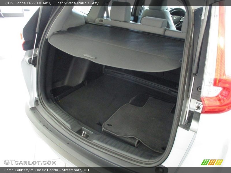 Lunar Silver Metallic / Gray 2019 Honda CR-V EX AWD