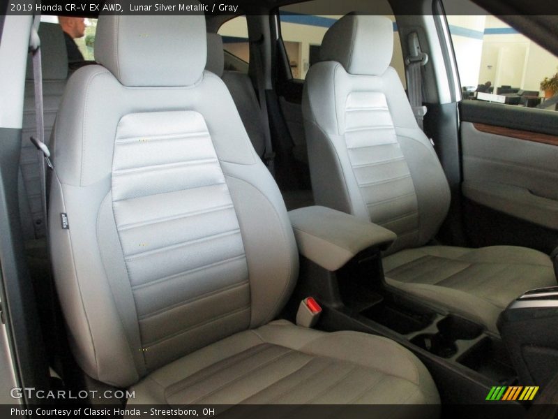 Lunar Silver Metallic / Gray 2019 Honda CR-V EX AWD