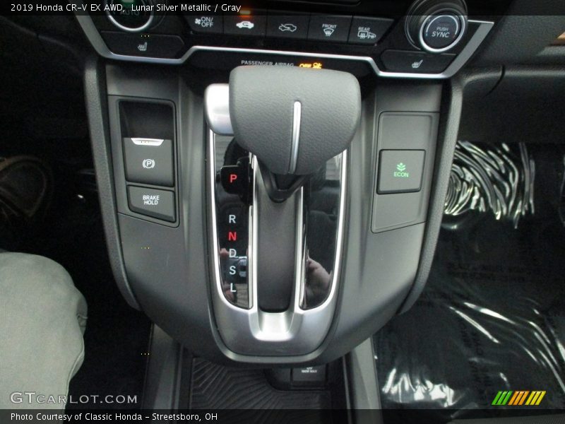 Lunar Silver Metallic / Gray 2019 Honda CR-V EX AWD