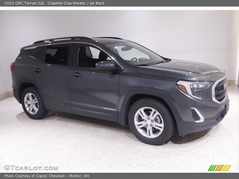 Graphite Gray Metallic / Jet Black 2020 GMC Terrain SLE