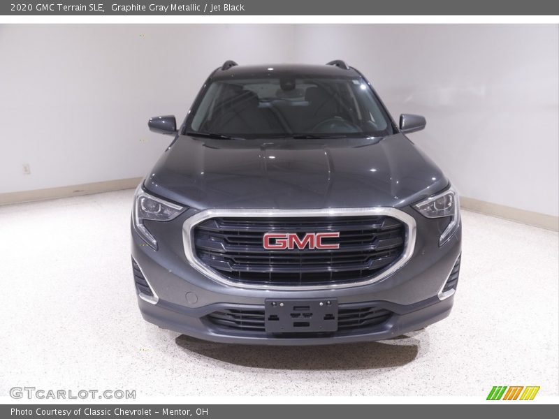 Graphite Gray Metallic / Jet Black 2020 GMC Terrain SLE
