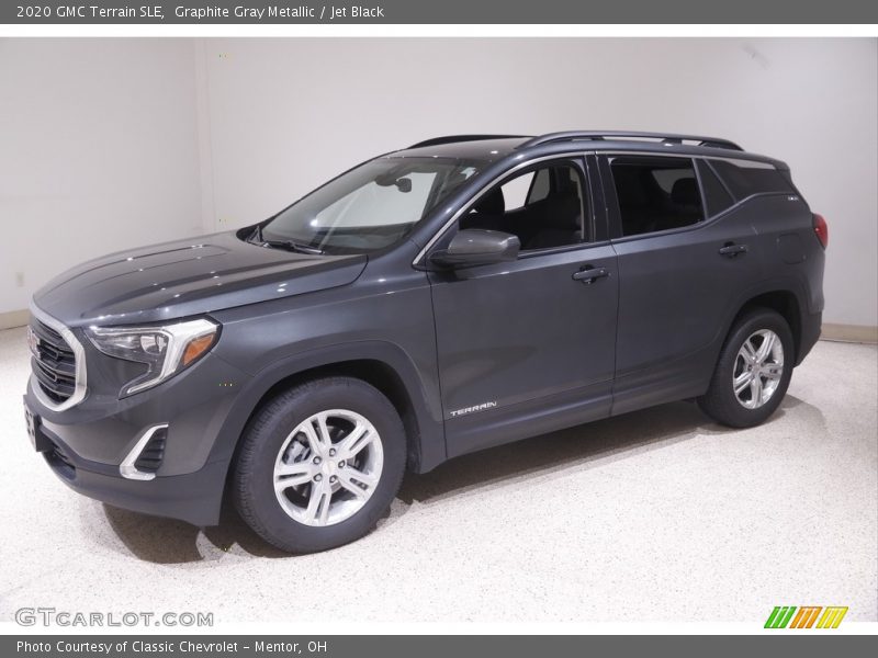 Graphite Gray Metallic / Jet Black 2020 GMC Terrain SLE