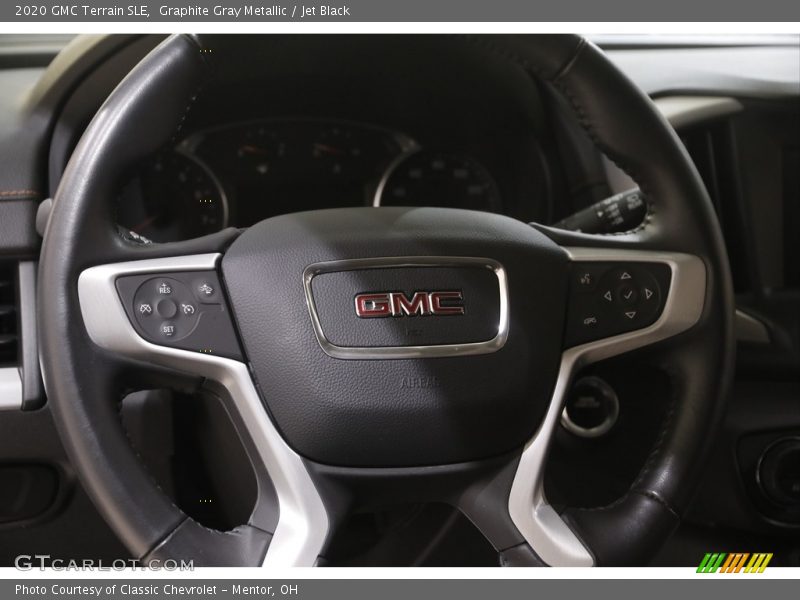 Graphite Gray Metallic / Jet Black 2020 GMC Terrain SLE