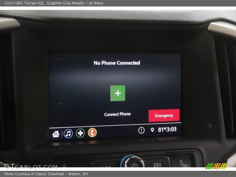 Graphite Gray Metallic / Jet Black 2020 GMC Terrain SLE