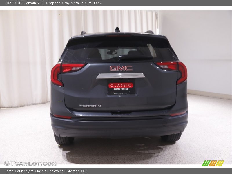 Graphite Gray Metallic / Jet Black 2020 GMC Terrain SLE