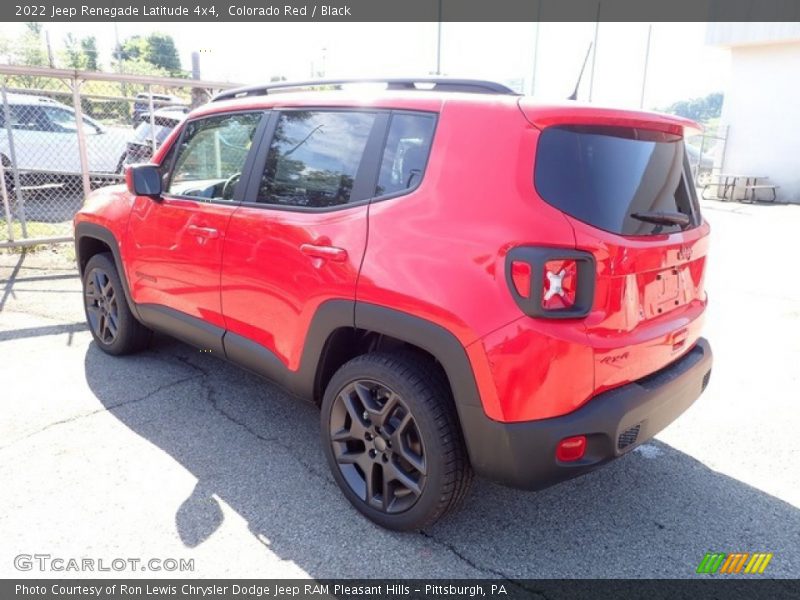 Colorado Red / Black 2022 Jeep Renegade Latitude 4x4