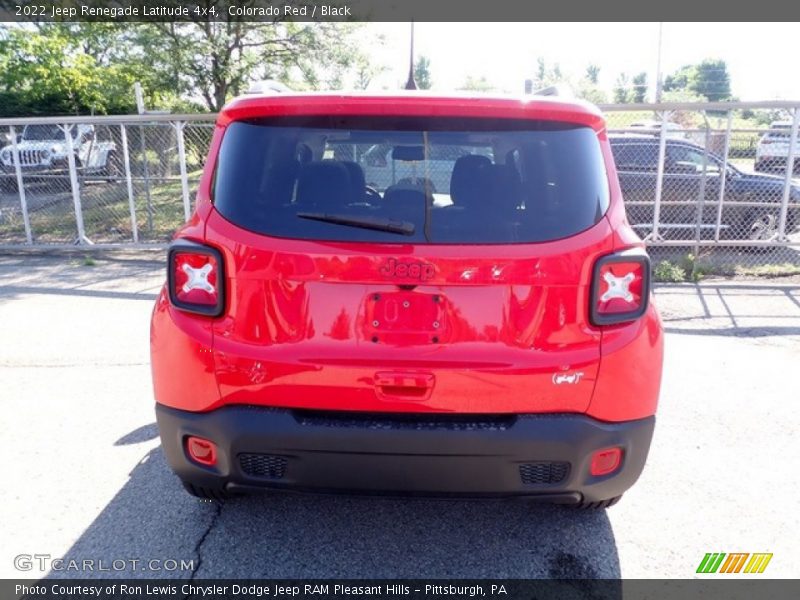 Colorado Red / Black 2022 Jeep Renegade Latitude 4x4