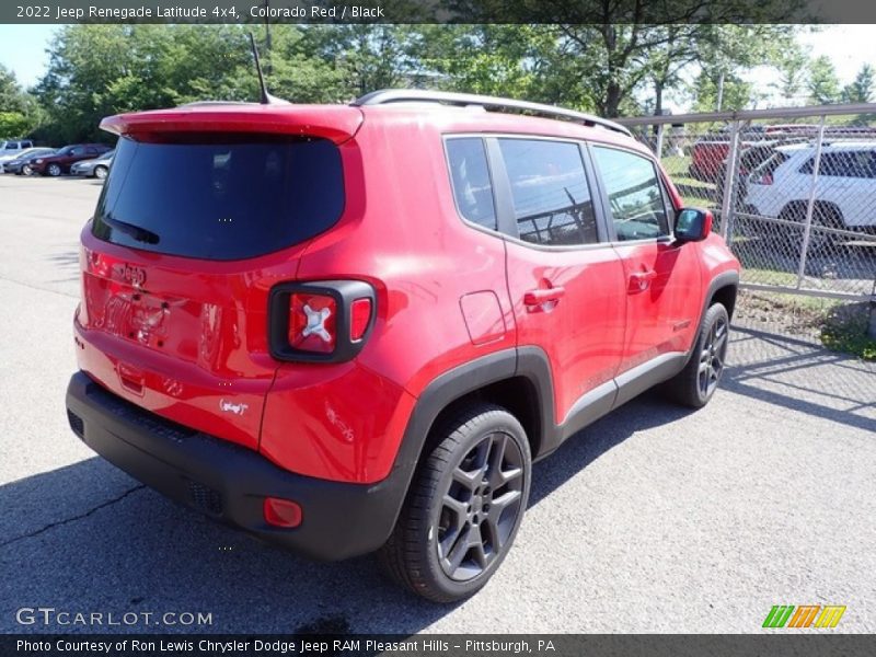 Colorado Red / Black 2022 Jeep Renegade Latitude 4x4