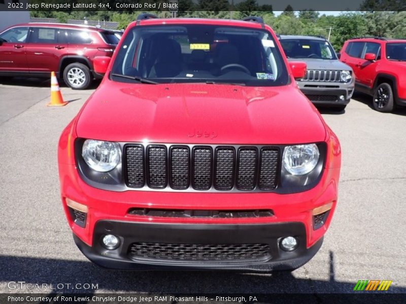 Colorado Red / Black 2022 Jeep Renegade Latitude 4x4