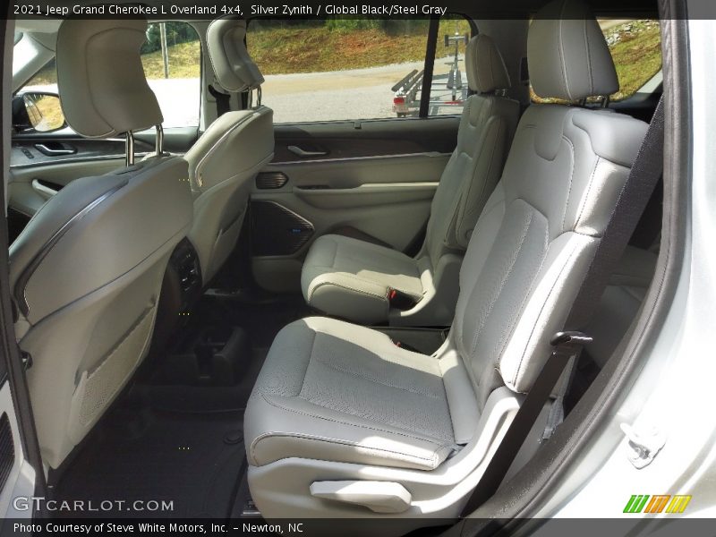 Silver Zynith / Global Black/Steel Gray 2021 Jeep Grand Cherokee L Overland 4x4
