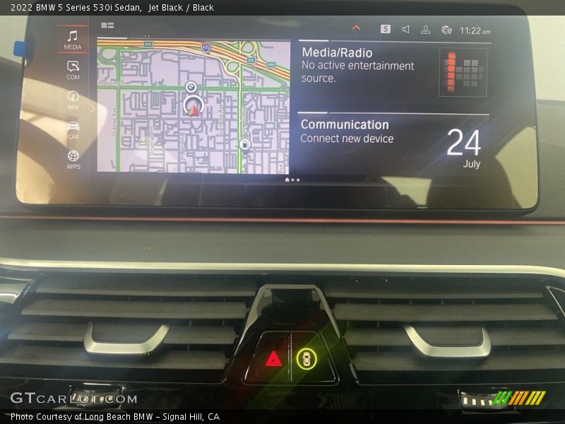 Jet Black / Black 2022 BMW 5 Series 530i Sedan