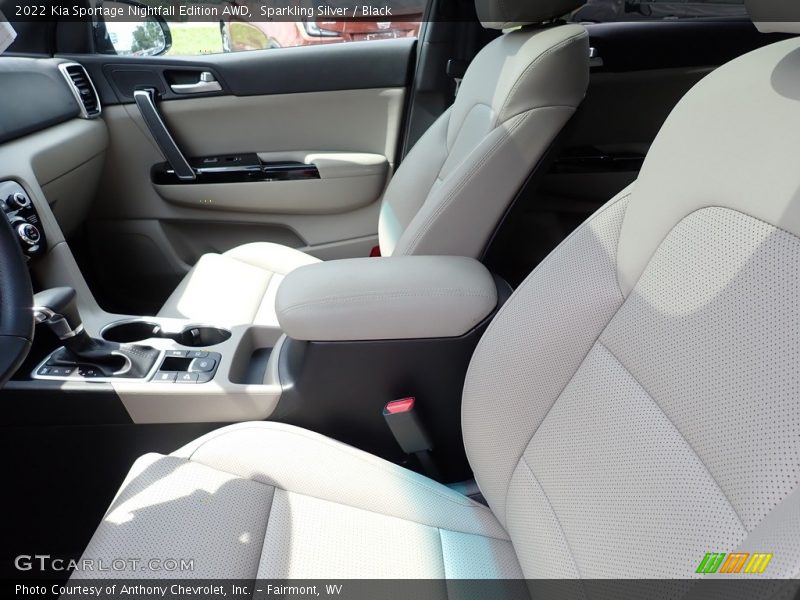 Sparkling Silver / Black 2022 Kia Sportage Nightfall Edition AWD