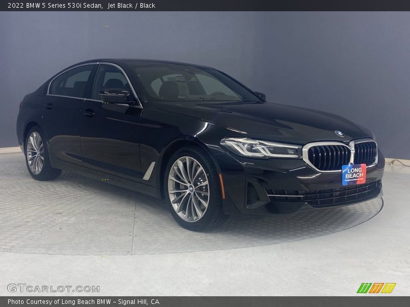 Jet Black / Black 2022 BMW 5 Series 530i Sedan