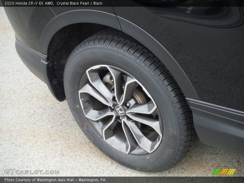 Crystal Black Pearl / Black 2020 Honda CR-V EX AWD
