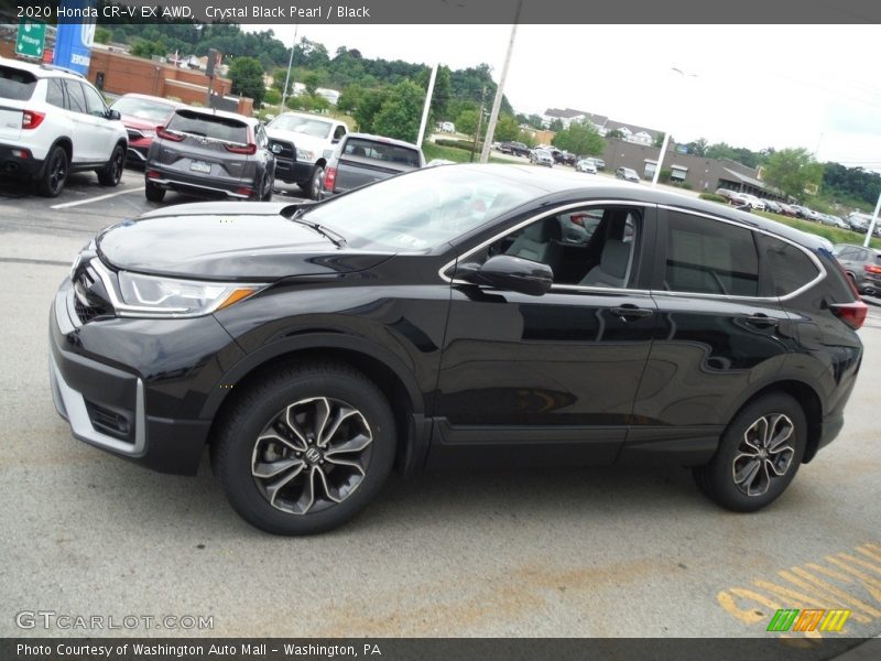 Crystal Black Pearl / Black 2020 Honda CR-V EX AWD