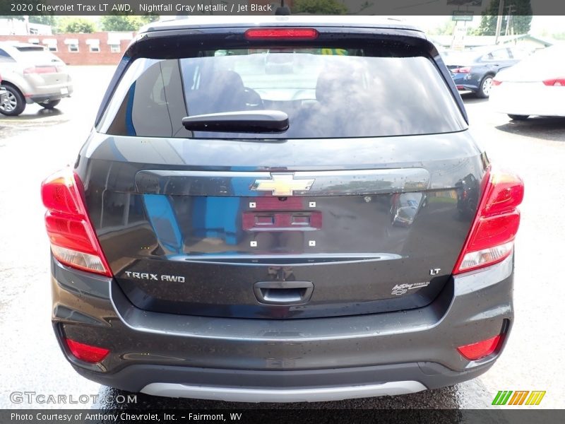 Nightfall Gray Metallic / Jet Black 2020 Chevrolet Trax LT AWD