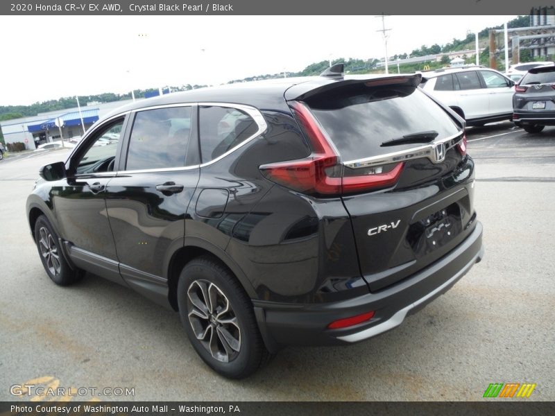 Crystal Black Pearl / Black 2020 Honda CR-V EX AWD