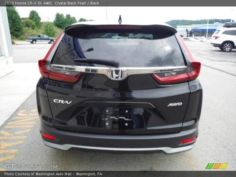 Crystal Black Pearl / Black 2020 Honda CR-V EX AWD