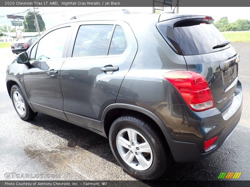 Nightfall Gray Metallic / Jet Black 2020 Chevrolet Trax LT AWD