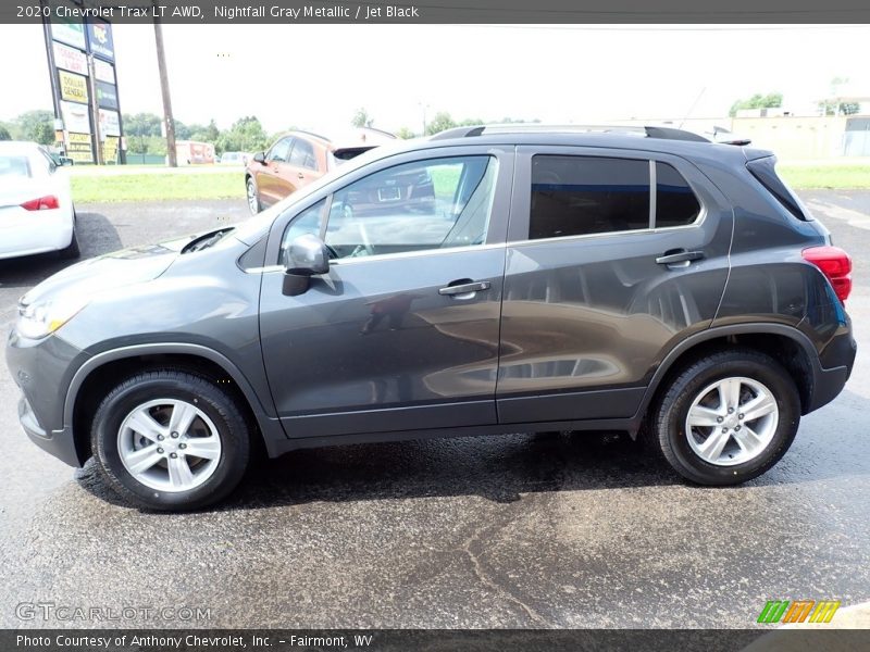 Nightfall Gray Metallic / Jet Black 2020 Chevrolet Trax LT AWD