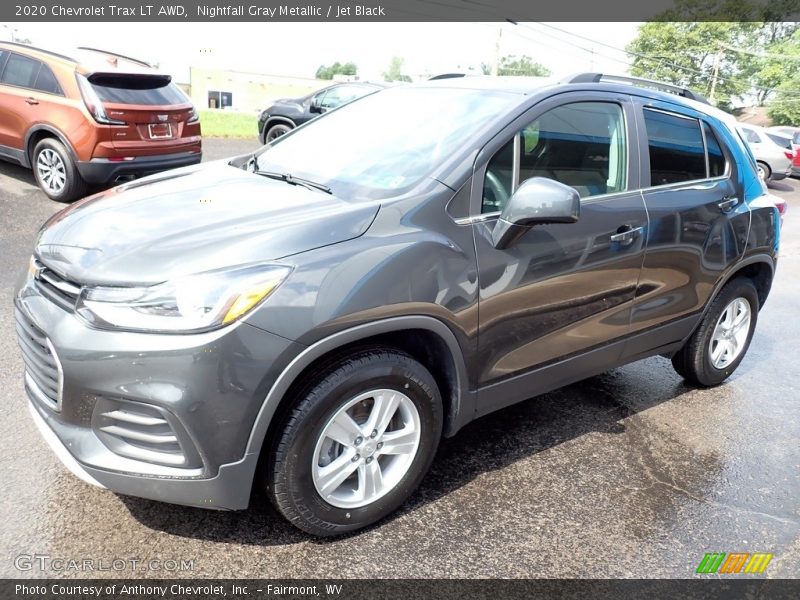 Nightfall Gray Metallic / Jet Black 2020 Chevrolet Trax LT AWD