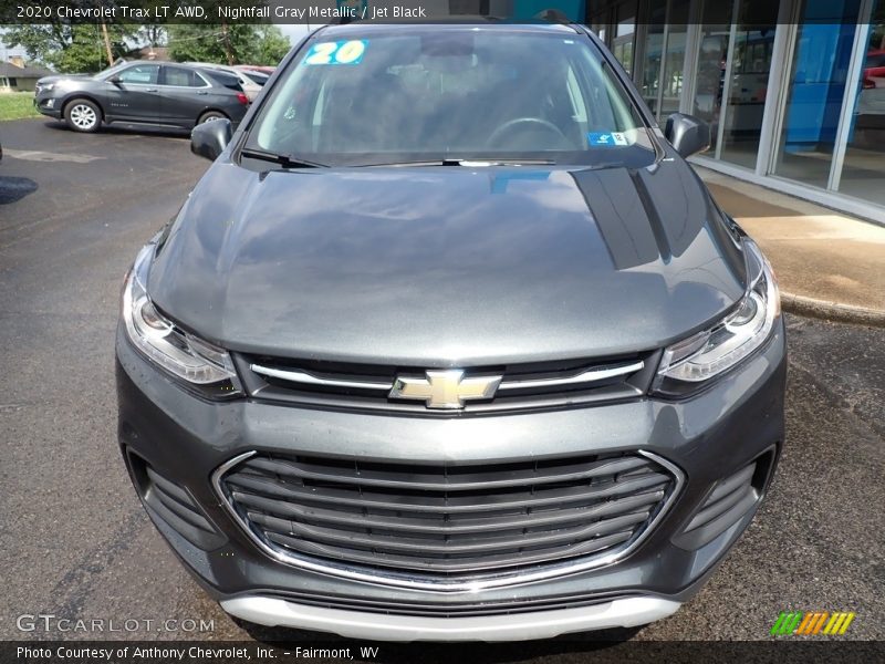 Nightfall Gray Metallic / Jet Black 2020 Chevrolet Trax LT AWD