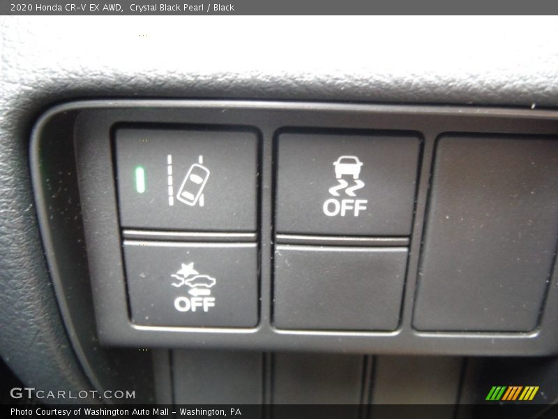 Crystal Black Pearl / Black 2020 Honda CR-V EX AWD