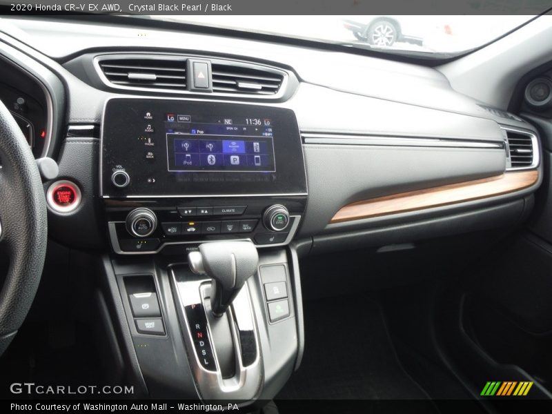 Crystal Black Pearl / Black 2020 Honda CR-V EX AWD