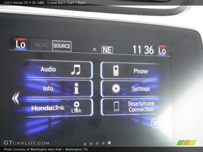 Crystal Black Pearl / Black 2020 Honda CR-V EX AWD