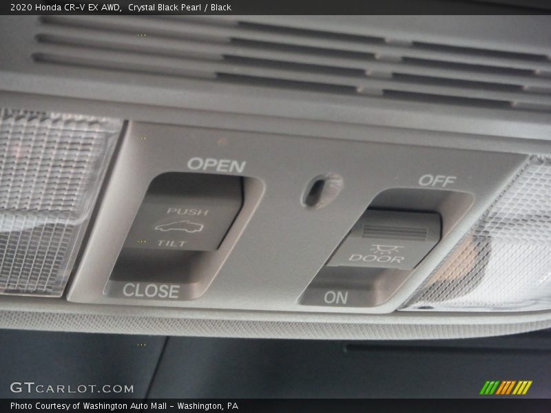 Crystal Black Pearl / Black 2020 Honda CR-V EX AWD
