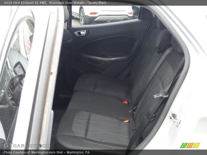 Moondust Silver Metallic / Ebony Black 2019 Ford EcoSport SE 4WD