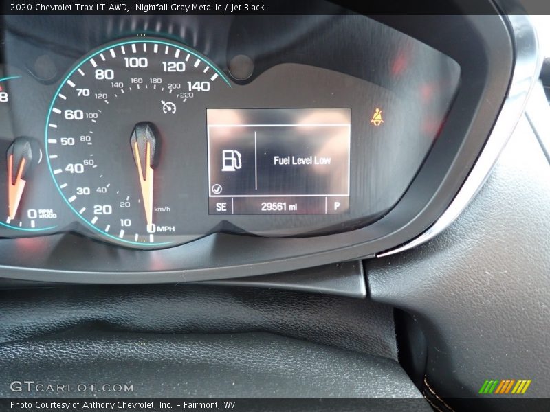 Nightfall Gray Metallic / Jet Black 2020 Chevrolet Trax LT AWD