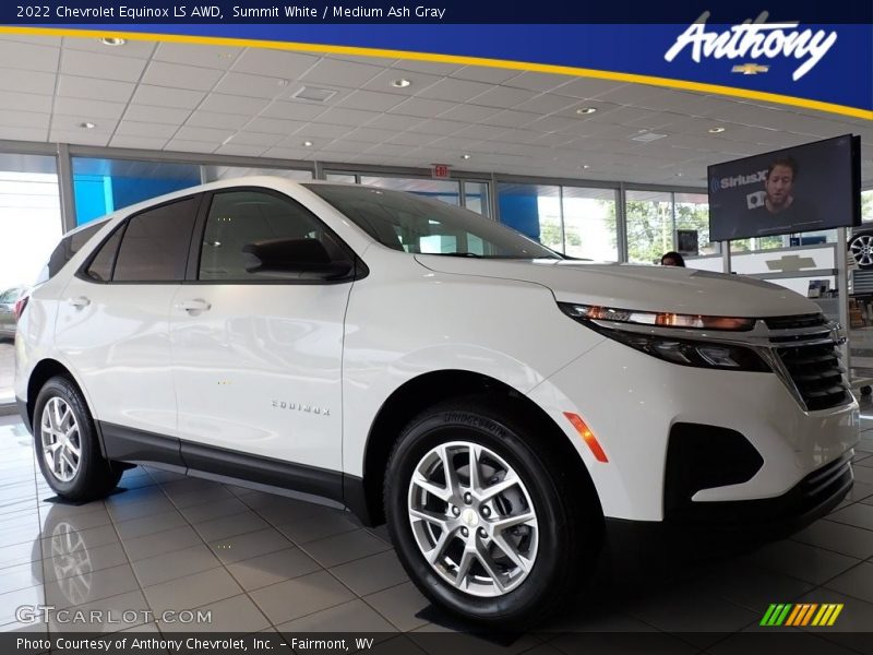 Summit White / Medium Ash Gray 2022 Chevrolet Equinox LS AWD
