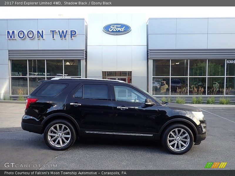 Shadow Black / Ebony Black 2017 Ford Explorer Limited 4WD