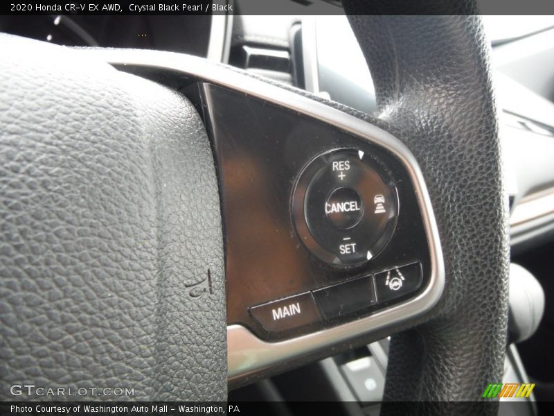 Crystal Black Pearl / Black 2020 Honda CR-V EX AWD