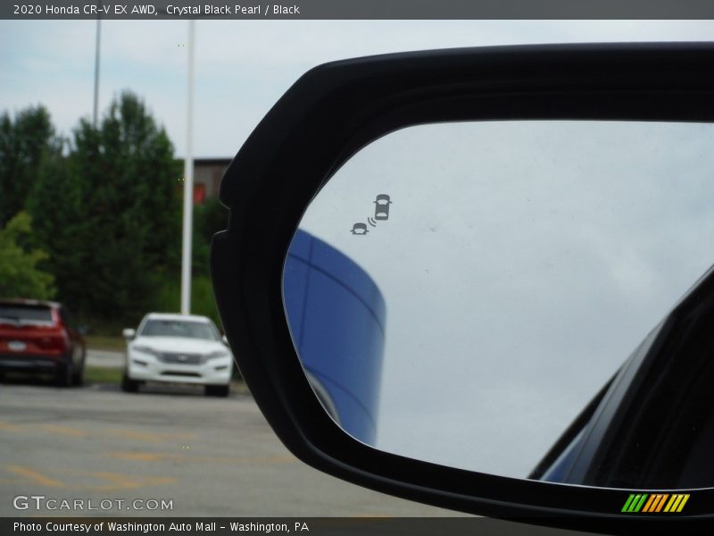 Crystal Black Pearl / Black 2020 Honda CR-V EX AWD