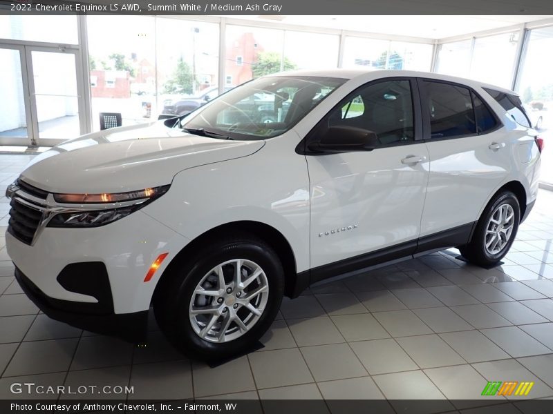 Summit White / Medium Ash Gray 2022 Chevrolet Equinox LS AWD