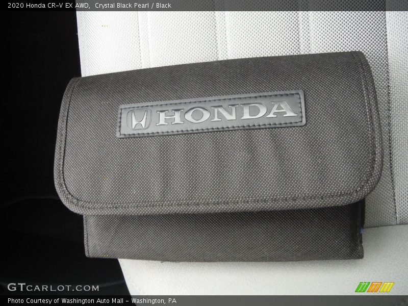 Crystal Black Pearl / Black 2020 Honda CR-V EX AWD