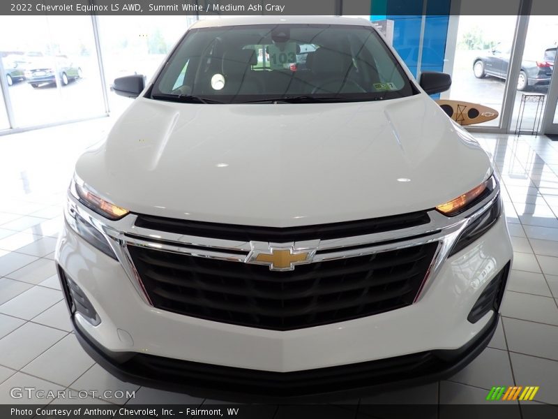 Summit White / Medium Ash Gray 2022 Chevrolet Equinox LS AWD