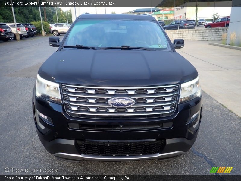 Shadow Black / Ebony Black 2017 Ford Explorer Limited 4WD