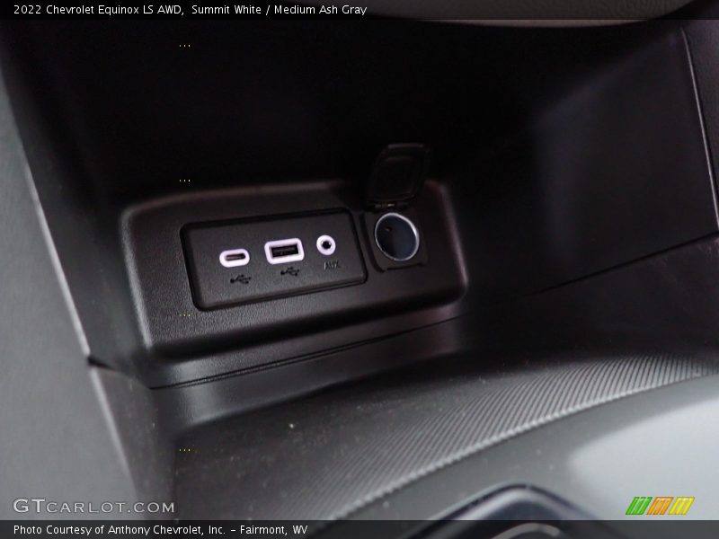Summit White / Medium Ash Gray 2022 Chevrolet Equinox LS AWD
