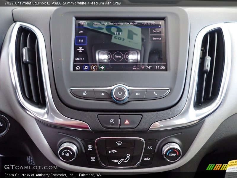 Summit White / Medium Ash Gray 2022 Chevrolet Equinox LS AWD