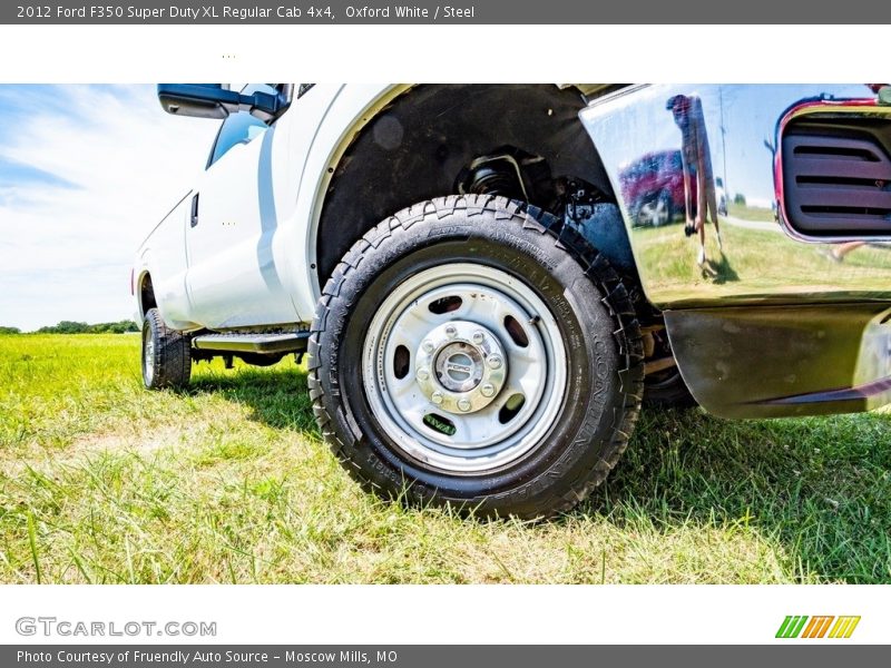 Oxford White / Steel 2012 Ford F350 Super Duty XL Regular Cab 4x4