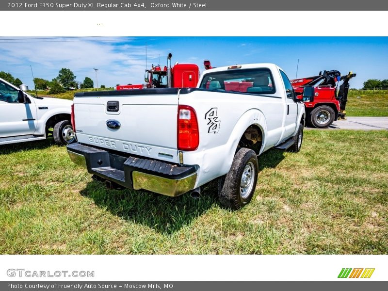 Oxford White / Steel 2012 Ford F350 Super Duty XL Regular Cab 4x4