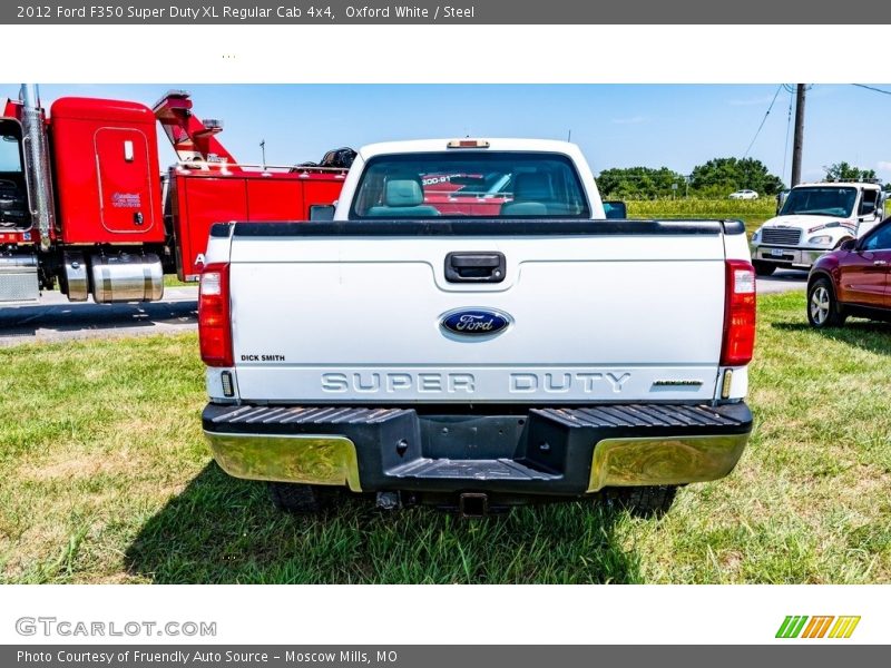 Oxford White / Steel 2012 Ford F350 Super Duty XL Regular Cab 4x4