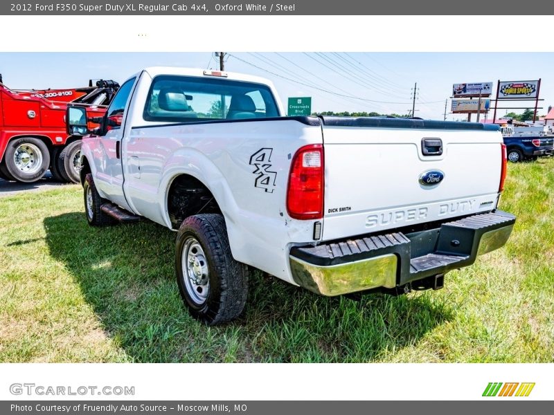 Oxford White / Steel 2012 Ford F350 Super Duty XL Regular Cab 4x4